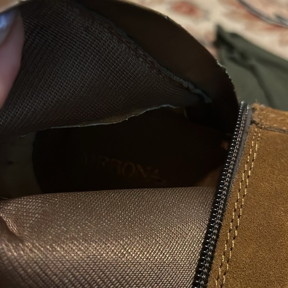 Merona brown suede boots size 8. They fall just below the knee in height. - Picture 12 of 12